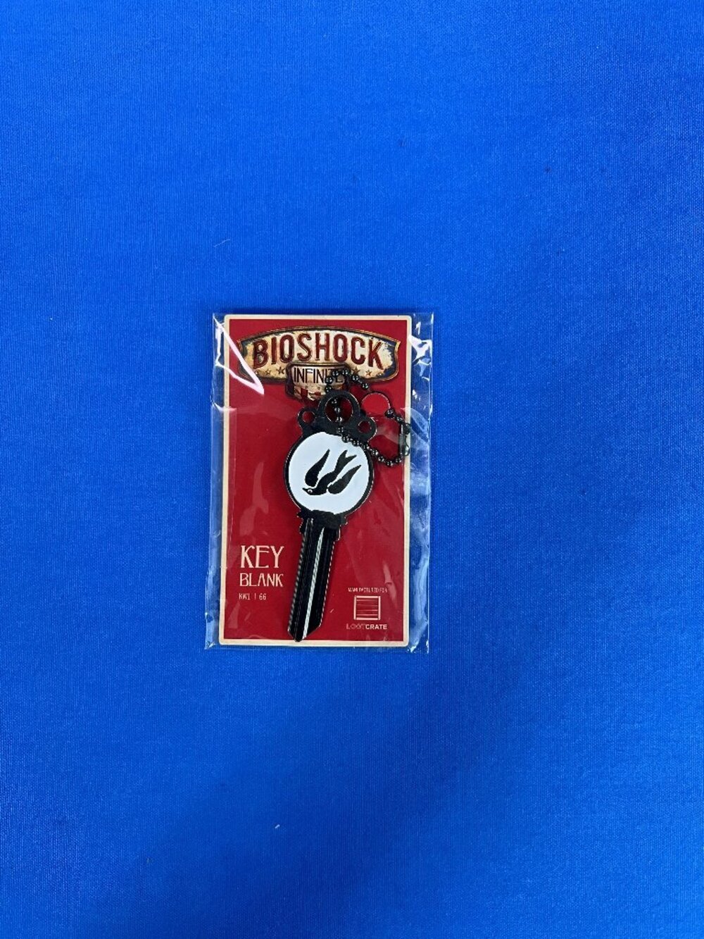 Loot Crate Exclusive Bioshock Infinite Key Blank Collectible Keychain